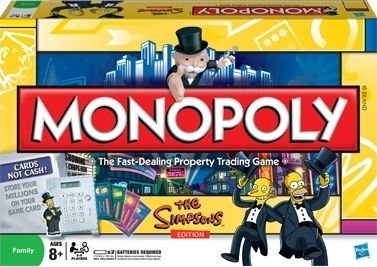 Monopoly: The Simpsons Electronic Banking Edition (2009) Board Game