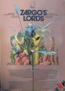 Zargo’s Lords: Magic Duels for World Power (1979) Board Game