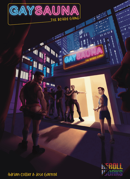 Gay Sauna: The Board Game (2023) Board Game