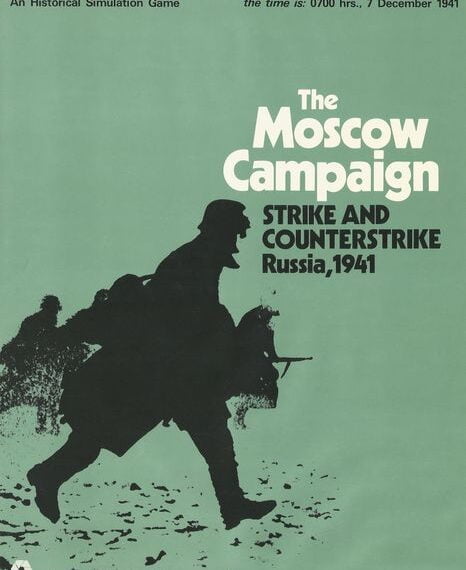 The Moscow Campaign: Strike and Counterstrike Russia, 1941 (1972) Board Game