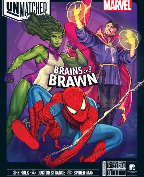 Unmatched: Brains and Brawn (2023) Board Game