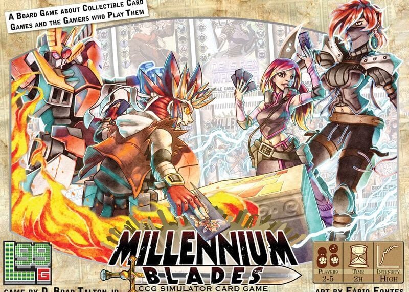 Millennium Blades (2016) Board Game