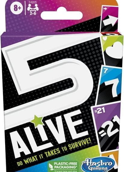 5 Alive (1990) Board Game