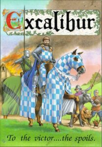 Excalibur (1989) Board Game