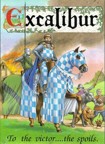 Excalibur (1989) Board Game
