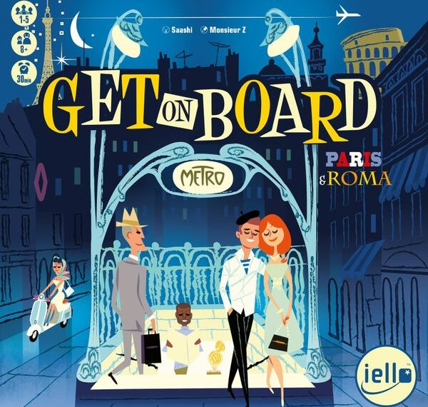 Get on Board: Paris & Roma (2023) Board Game