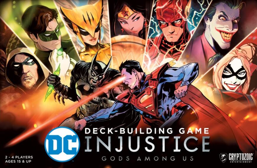DC Deck-Building Game: Injustice (2023) Board Game