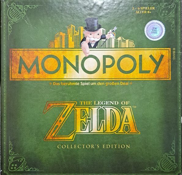 Monopoly: The Legend of Zelda (2014) Board Game