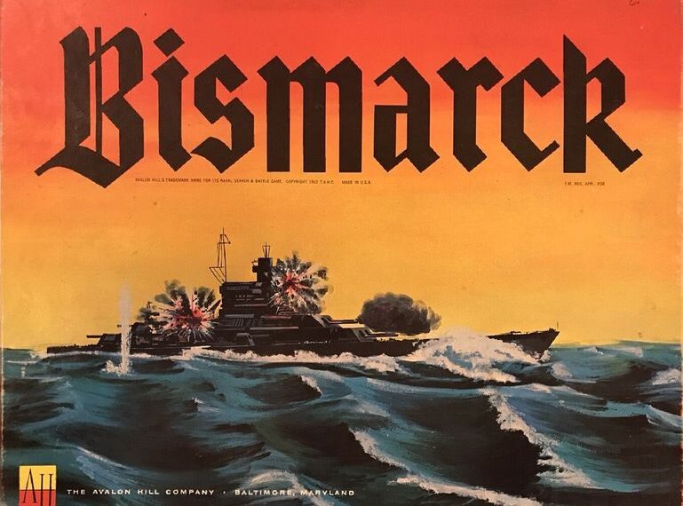 Bismarck (1962) Board Game