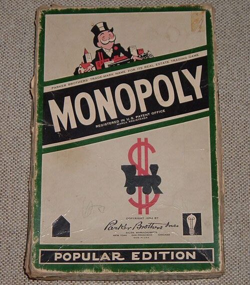 Monopoly: Popular Edition (1954) Board Game