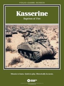 Kasserine: Baptism of Fire (2010) Board Game