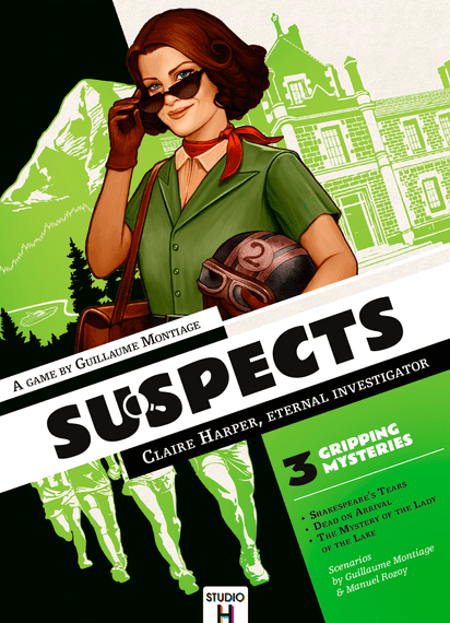 Suspects: Claire Harper, Eternal Investigator (2022) Board Game