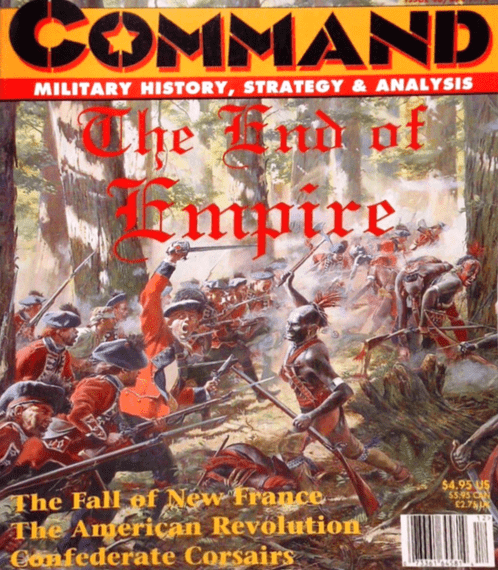 End of Empire: The French and Indian War and the American Revolution (1997) Board Game