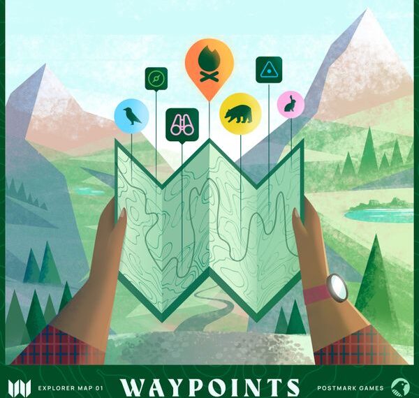 Waypoints (2023) Board Game