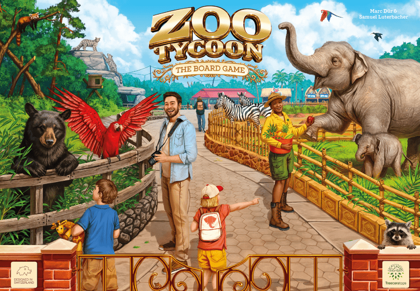 Zoo Tycoon: The Board Game (2023) Board Game