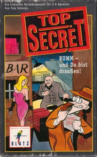Top Secret (1995) Board Game