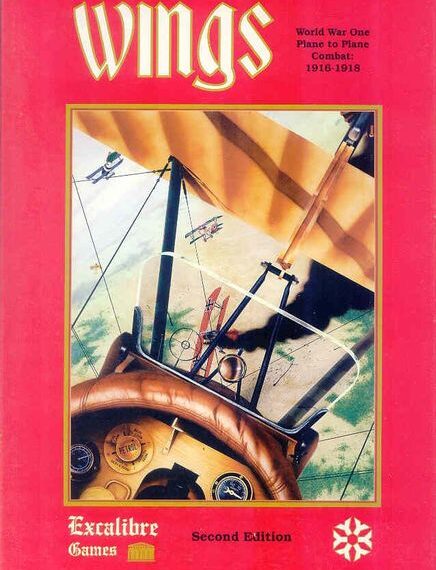 Wings: World War One Plane to Plane Combat 1916-1918 (1981) Board Game