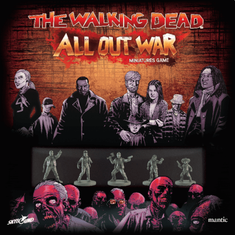 The Walking Dead: All Out War (2016) Board Game