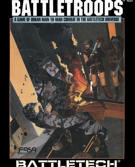 BattleTech: Battletroops (1989) Board Game