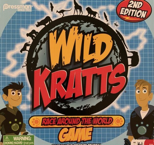 Wild Kratts Race Around the World (2015) Board Game