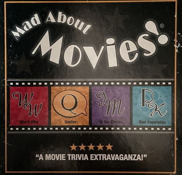 Mad About Movies! (1997) Board Game
