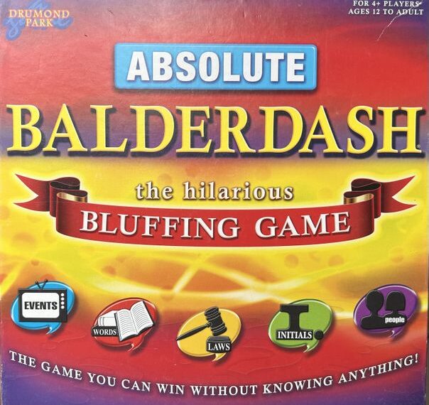 Absolute Balderdash (2007) Board Game