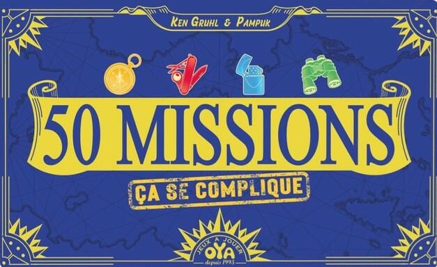 50 Missions: Ça se complique (2021) Board Game