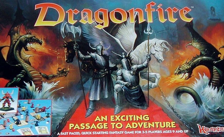 Dragonfire (1992) Board Game