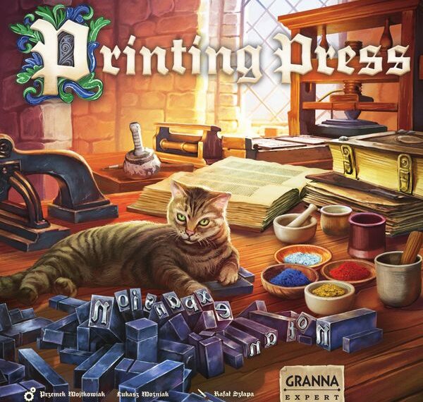 Printing Press (2023) Board Game