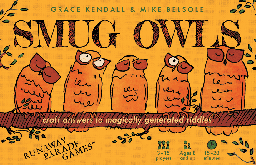 Smug Owls (2023) Board Game