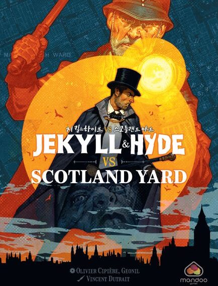 Jekyll & Hyde vs Scotland Yard (2023) Board Game