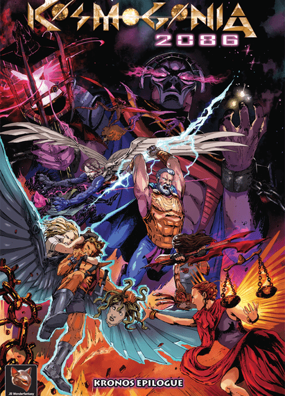 Kosmogonia 2086: Kronos Epilogue (2023) Board Game