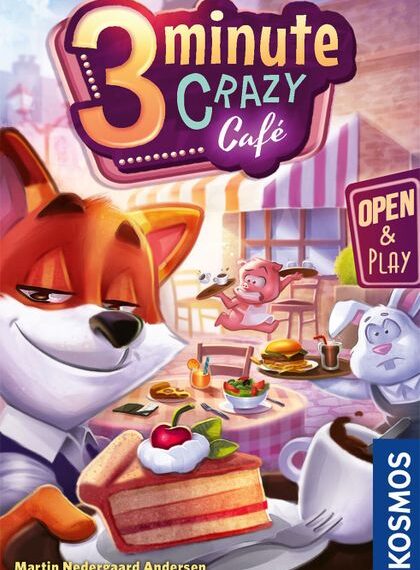 3 Minute Crazy Café (2023) Board Game