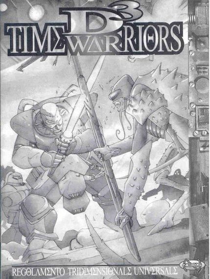 D3 Time Warriors (1996) Board Game
