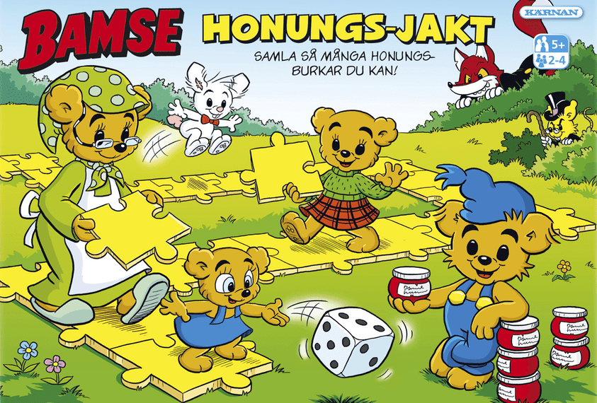 Bamses honungs-jakt (1984) Board Game