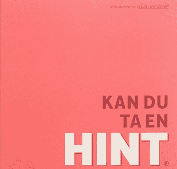 Red HINT (2017) Board Game