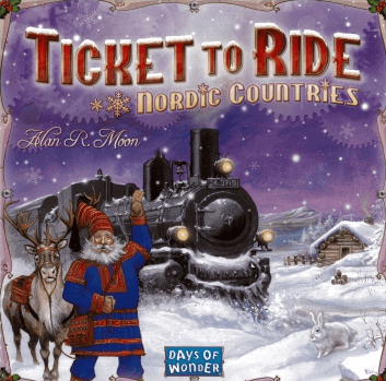 Ticket to Ride: Nordic Countries (2007) Board Game
