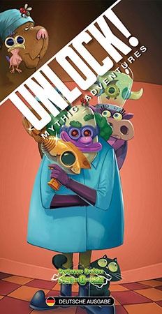 Unlock! Mythic Adventures: Professor Noside’s Animal-o-matic (2023) Board Game