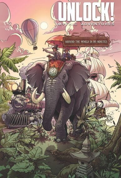 Unlock! Mythic Adventures: Around the world in 80 minutes (2023) Board Game