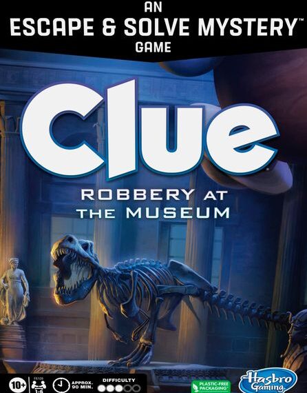 Clue: Robbery at the Museum (2022) Board Game