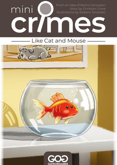 Mini Crimes: Like Cat and Mouse (2022) Board Game