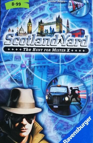 Scotland Yard: The Hunt for Mister X (2011) Board Game