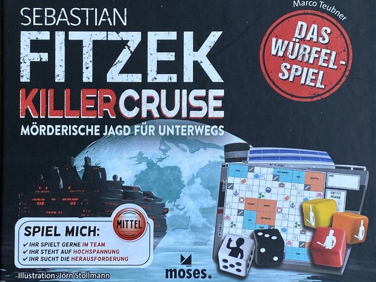 Sebastian Fitzek Killercruise: Das Würfelspiel (2023) Board Game
