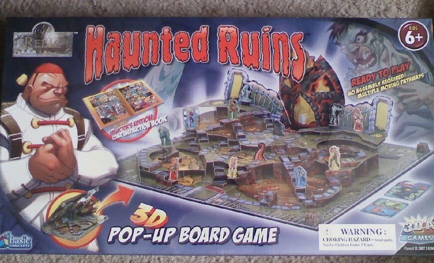 Relic Raiders: Haunted Ruins (2008) Board Game