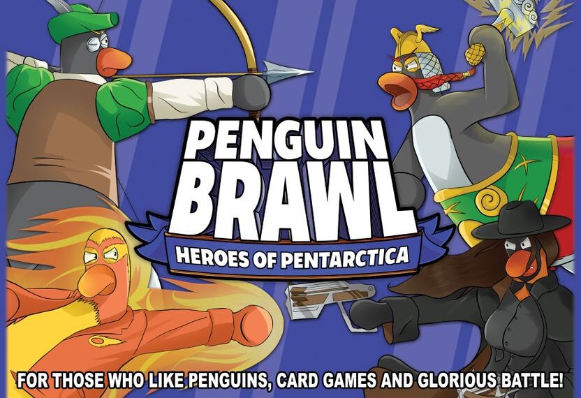 Penguin Brawl: Heroes of Pentarctica (2018) Board Game
