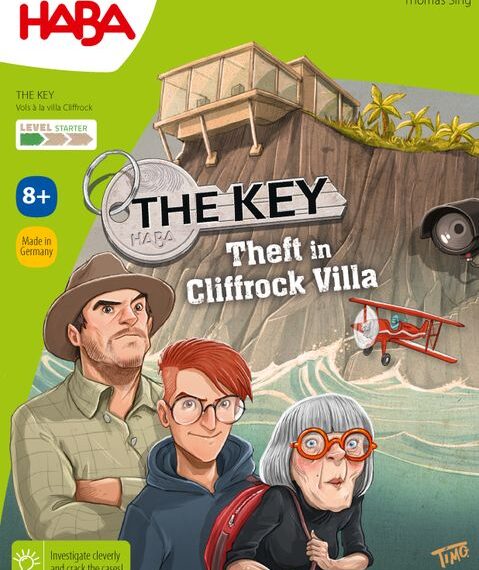 The Key: Theft at Cliffrock Villa (2020) Board Game