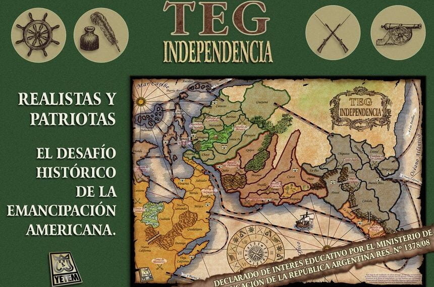 TEG Independencia (2010) Board Game
