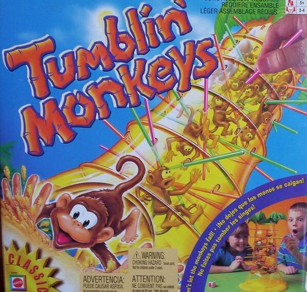 Tumblin’ Monkeys (1999) Board Game