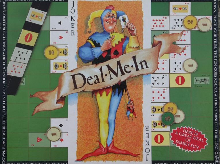 Deal Me In (1988) Board Game