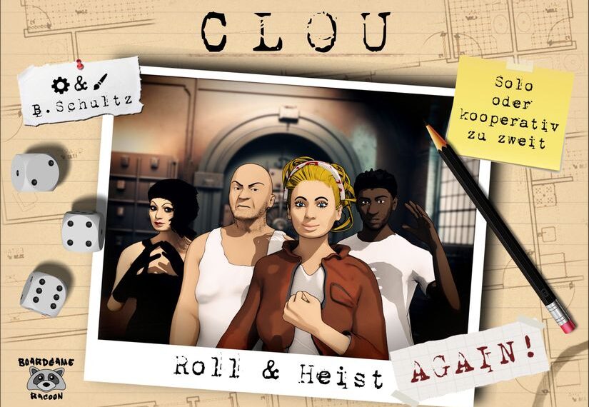 Clou: Roll & Heist. Again! (2020) Board Game
